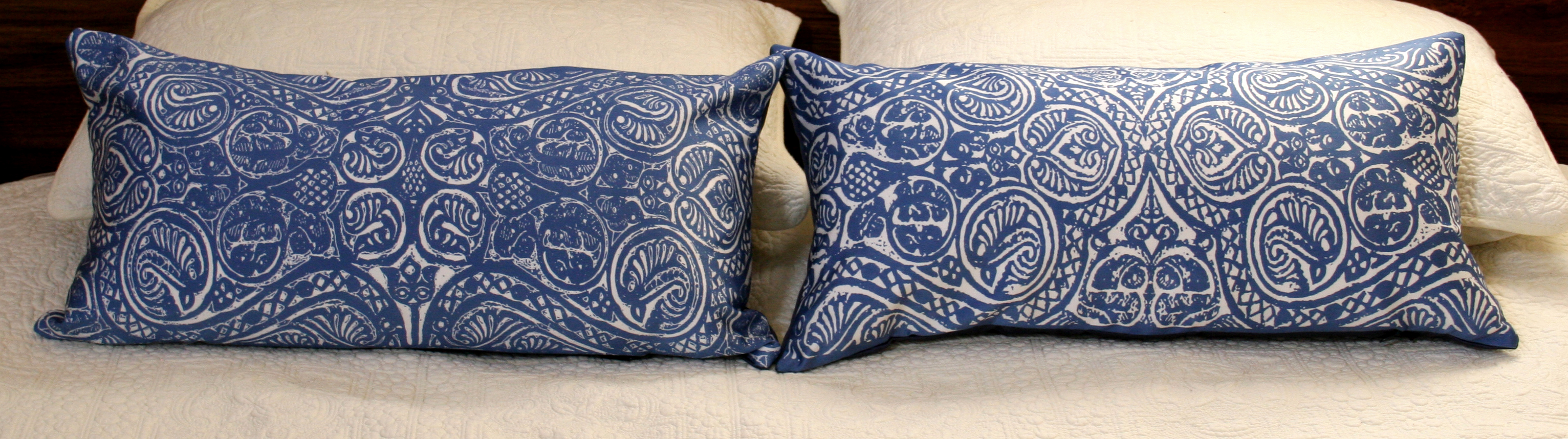 Arabesque I & II Indigo